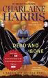 Cover of Dead and Gone