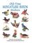Cover of Old-Time Miniature Birds Stickers