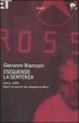 Cover of Eseguendo la sentenza. Roma, 1978. Dietro le quinte del sequestro Moro