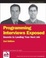 Cover of Programming Interviews Exposed