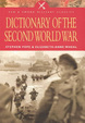 Cover of Dictionary of the Second World War
