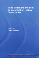 Image of Mass Media and Political Communication in New Democracies