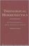 Cover of Theological Hermeneutics