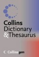 Cover of Collins Gem Dictionary and Thesaurus