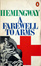 Cover of 'A farewell to arms'