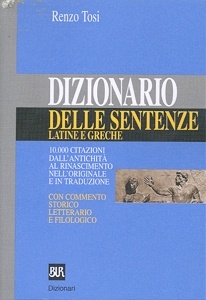 Image of Dizionario delle sentenze latine e greche