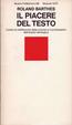 Cover of Il piacere del testo