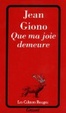 Cover of Que ma joie demeure