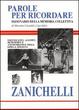 Cover of Parole per ricordare