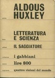 Cover of Letteratura e scienza