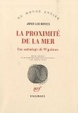 Cover of La proximité de la mer