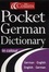 Cover of German Pocket Dictionary