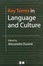 Cover of "Key Terms in Language and Culture"