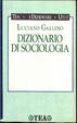 Cover of Dizionario di sociologia