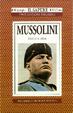 Cover of Mussolini
