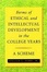 Cover of "Forms of Ethical and Intellectual Development in the College Years"