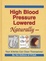 Cover of "High Blood Pressure Lowered Naturally - Your Arteries Can Clean Themselves"