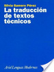 Cover of La traducción de textos técnicos