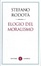 Cover of Elogio del moralismo