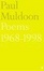 Cover of 'New Selected Muldoon'