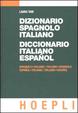 Cover of Dizionario spagnolo-italiano­; Diccionario italiano-español