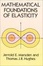 Cover of "Mathematical Foundations of Elasticity"