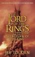 Cover of The Lord of the Rings: Return of the King v.3