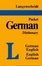 Cover of Langenscheidt's Pocket German Dictionary German-English English-German
