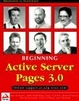 Cover of Beginning Active Server Pages 3.0