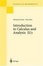 Cover of Introduction to Calculus and Analysis