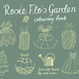 Cover of Rosie Flo's Garden Colouring Book