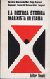 Cover of La ricerca storica marxista in Italia