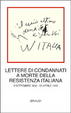Cover of Lettere di condannati a morte della Resistenza italiana