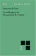 Cover of Philosophische Bibliothek, Bd.519, Grundlegung zur Metaphysik der Sitten.