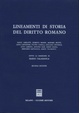 Cover of Lineamenti di storia del diritto romano