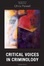 Cover of Critical Voices in Criminology
