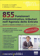 Cover of 855 Funzionari amministrativo-tributari nell'Agenzia delle Entrate