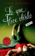 Cover of Lo que Alice olvidó