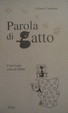 Cover of Parola di gatto. Convivere con un felino