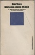 Cover of Sistema della moda