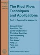 Cover of The Ricci Flow: Techniques and Applications