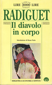 Cover of Il diavolo in corpo