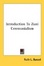 Cover of Introduction To Zuni Ceremonialism