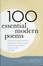 Cover of "100 Essential Modern Poems"