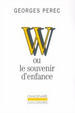 Cover of W ou Le souvenir d'enfance