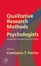 Cover of Qualitative research methods for psychologists