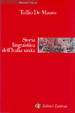 Cover of Storia linguistica dell'Italia unita