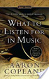 Cover of What to Listen for in Music