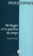 Cover of Heidegger et la question du temps