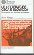 Cover of Le letterature ceca e slovacca